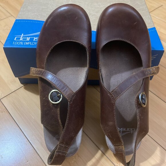 Dansko Maureen Clog - Brown W's 40 Excellent Condition - Picture 11 of 11
